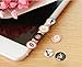 Sakula Home Button Sticker Touch ID Button for iPhone 8 8 Plus 7 7 Plus 6S Plus 6S 6 Plus 6 5S SE iPad Mini iPad Air(2 Packs)