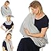 Kiddo Care Nursing Cover Infinity Nursing Scarf for Breastfeeding (Elegant Grey)