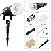 Elepawl Magical Spotlight Rotating Led Projector Light with Flame Lightings, Lightshow Projection Kaleidoscope LED for Indoor Outdoor Halloween Christmas Festival Decorations for Home Garden Landscape