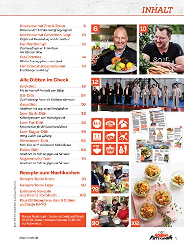 Rosins Fettkampf - Lecker schlank mit Frank: Das Magazin zur Kabel Eins Sendung – Bild 4