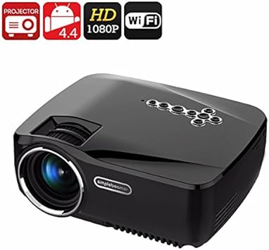 BW 1200 Lumen Proyector Android – Soporte 1080P, Pantalla de 25 a ...