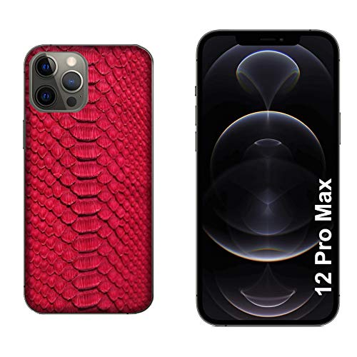 51gxMz q1EL Funda Carcasa Compatible con Apple iPhone 12 Pro MAX Fondo de Serpiente pitón Python Rojo/Imprimir también en los Lados… Funda Carcasa Compatible con Apple iPhone 12 Pro MAX Fondo de Serpiente pitón Python Rojo/Imprimir también en los Lados… - Imagen 3