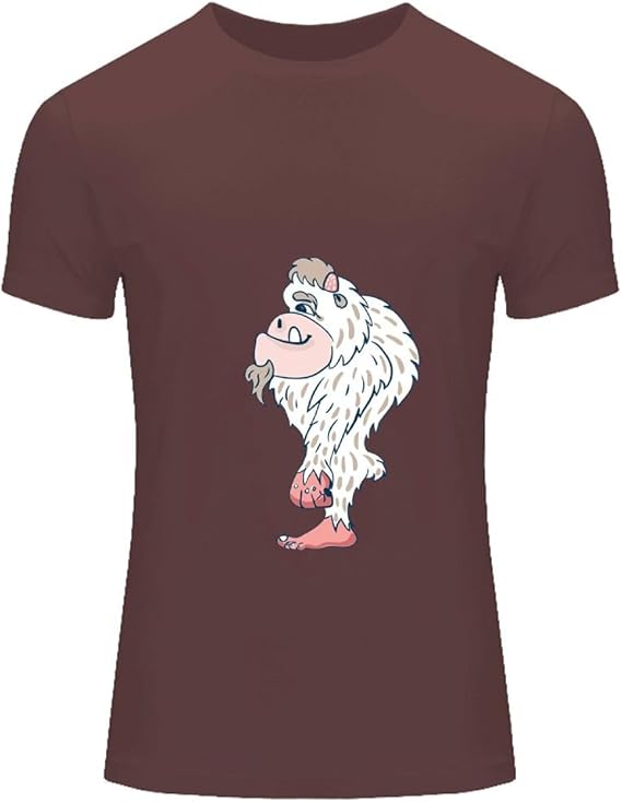 Abominable Snowman For girl's Printed Short