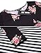 SE MIU Women's Breastfeeding Shirt Striped Patchwork Long Sleeve Maternity Breastfeeding Nursing Tops