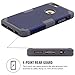 iPhone 6 Plus Cases,JDBRUIAN 3in1 Shield Series Heavy Duty Hybrid Hard PC Soft Silicone Combo Hybrid Defender High Impact Body Armor Box Case for iPhone 6 Plus/6S Plus(5.5inch) - Dark Blue & Gray