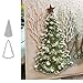 Christmas Tree Metal Die Cuts,Merry Christmas Tree Snow Cutting Dies Cut Stencils for DIY Embossing Photo Decorative Paper Dies Scrapbooking Card Making