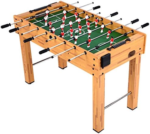 New Durable Wooden 48" Foosball Soccer Sports Table Competition and Recreational Sized Arcade Game Room football Surface Gift