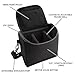 Protective Series Digital Camera Case with Scratch-Resistant Interior Lining , Ripstop Nylon & Shoulder Sling by USA GEAR - Works With Samsung NX3300 , NX500 , WB380F and More Samsung Cameras