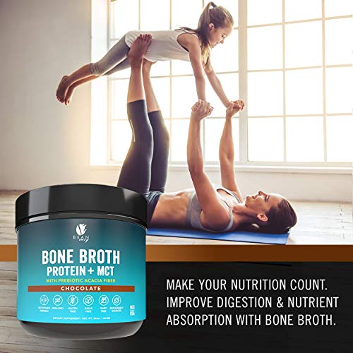 image for Bean Envy Bone Broth Protein Powder + MCT Oil + Prebiotic Acacia Fiber