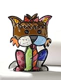 Romero Britto Mini Terrier Dog Precious by Giftcraft