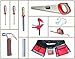 Red Tool Box 10 Pieces Toolset