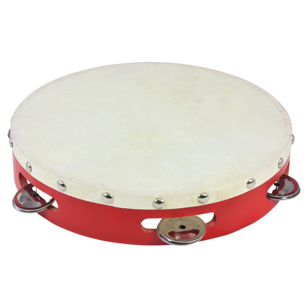 Percussion Workshop YPC42 9-Inch Wood Shell Tambourine