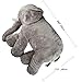 CHICVITA Gray Large Stuffed Elephant Plush Animals Toys, 24 Inches Cushion Plush Toy