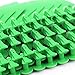 Livestock Identification One-piece Ear Tags for Goats Sheep Cattle Cows Pigs 50 Packs TPU Precision Ear Tags (Green)