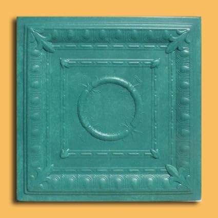 Amazon Com Ancona Green Foam Ceiling Tile Decorative Ceiling