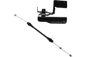 AM AUTOPARTS Parking Brake Release Handle Compatible with 2004 Ford F-150 Heritage 1999-2004 F-250 Super Duty F-350 F-450 F-550