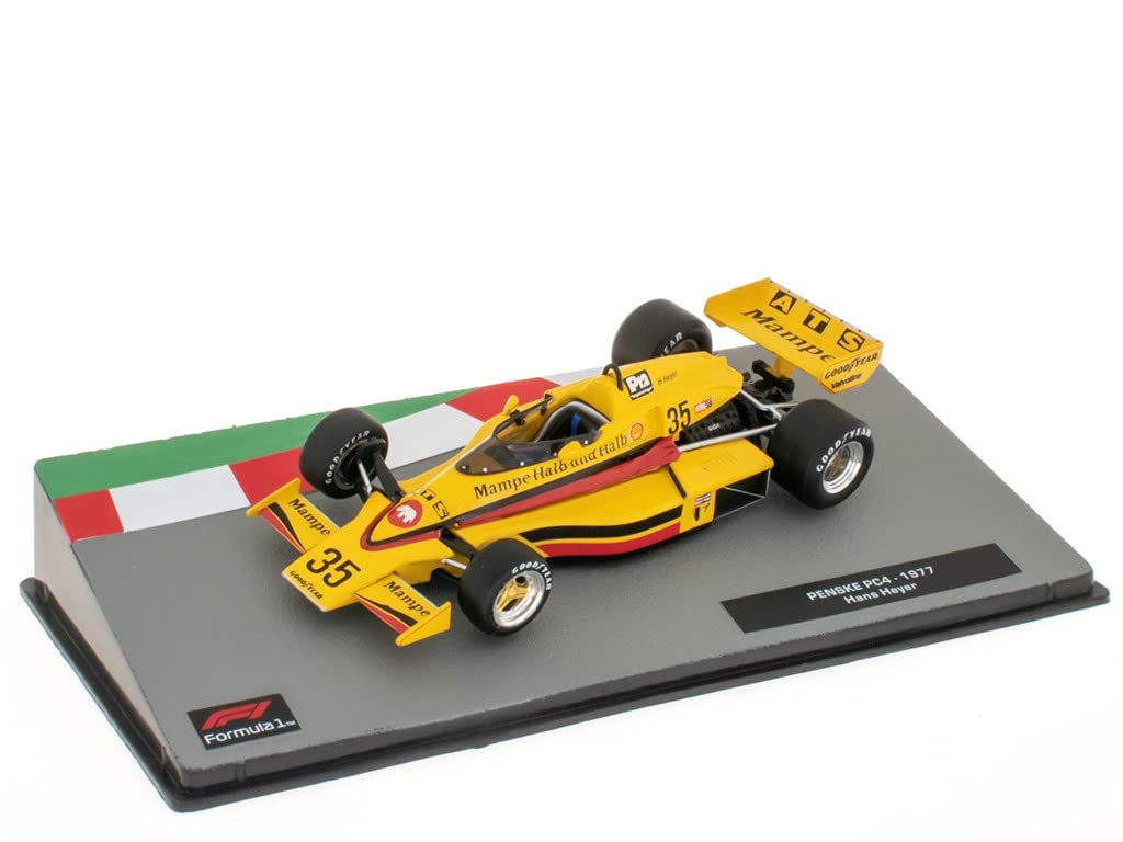 OPO 10 - Formula 1 car 1:43 compatible with PENSKE PC4# 35 Hans Heyer 1977 (FD212)