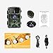 TOGUARD Trail Camera 14MP 1080P Game Camera with Night Vision Motion Activated Waterproof Wildlife Hunting Cam 120° Detection with 0.3s Trigger Speed 2.4