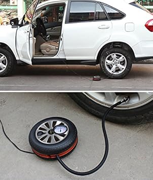 Amazon Fheimin 車空気入れ タイヤ空気入れと空気圧測定器 エアーコンプレッサー カー 自動車 バイク オートバイ 自転車 マウンテンバイク 空気圧測定器 電動エアコンプレッサー タイヤ空気入れ シガーソケットから充電使用 エアコンプレッサー