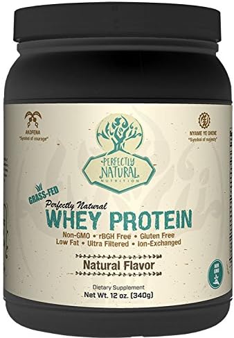 Perfectly Grass Fed Whey Protein Powder - Preservative Free, Non-GMO, Gluten Free