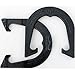 St. Pierre Professional Horseshoe Pair - NHPA Tournament Black Eagle
