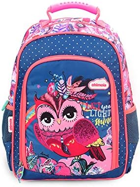 School Backpack for girls, kids backpack, casual travel bag, water resistant, Owl cute bag