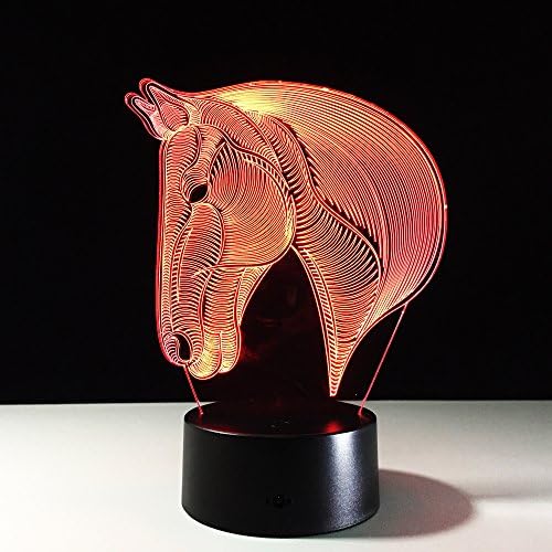 Safrone Death Star 3D Illusion Bedroom Children Room decorative Night multi 7 color change USB Touch button LED desk table light lamp
