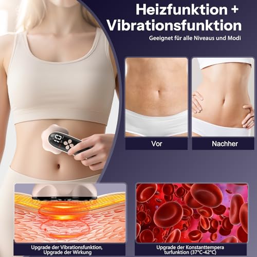 Professional Anti-Cellulite Massager, 3 in 1 Professional Anti-Cellulite Massager for Hands Tummy, Waist, Arms, Legs, Buttocks, Unisex, Lifting Effect