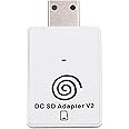 XHSESA Practical SD Card Reader Adapter with CD for Sega Dreamcast Dreamshell V4.0 Game Machine Accessories