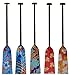 ZJ SPORT IDBF Approved 1-Piece Carbon Fiber Dragon Boat Paddle With Graphics on Blade
