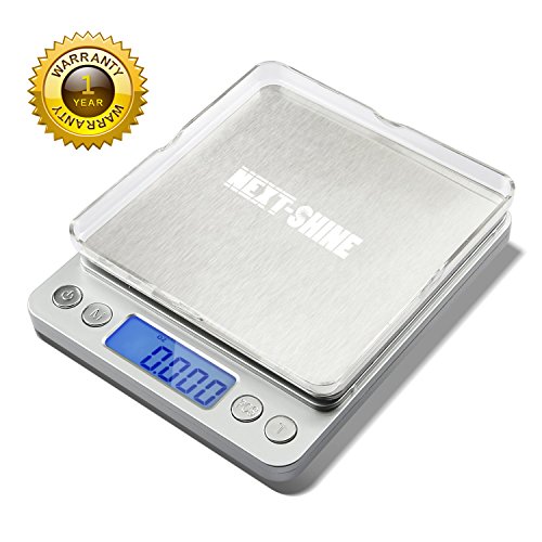 Next-shine 500g digital weight scale with tare function…