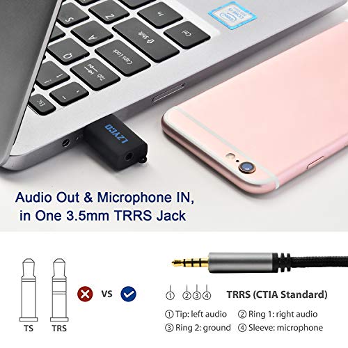 USB to Audio Jack,USB to 3.5mm Jack Audio Adapter,3.5mm to USB, USB