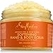 Shea Moisture Exfoliating Hand & Body Sugar Scrub with Ultra Hydrating Argan Oil & Organic Raw Shea Butter, Gently Exfoliates and Nourishes to Reveal Silky Smooth Skin, 12 Ounce