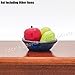 Odoria 1:12 Miniature Fruit Bowl Glass Tableware Dollhouse Kitchen Accessories