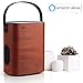 MK Portable Wireless Bluetooth Speaker with Hands-Free Amazon Alexa Voice Control,Multi-Room Play,Stream Online Music(Wood Rhythm)