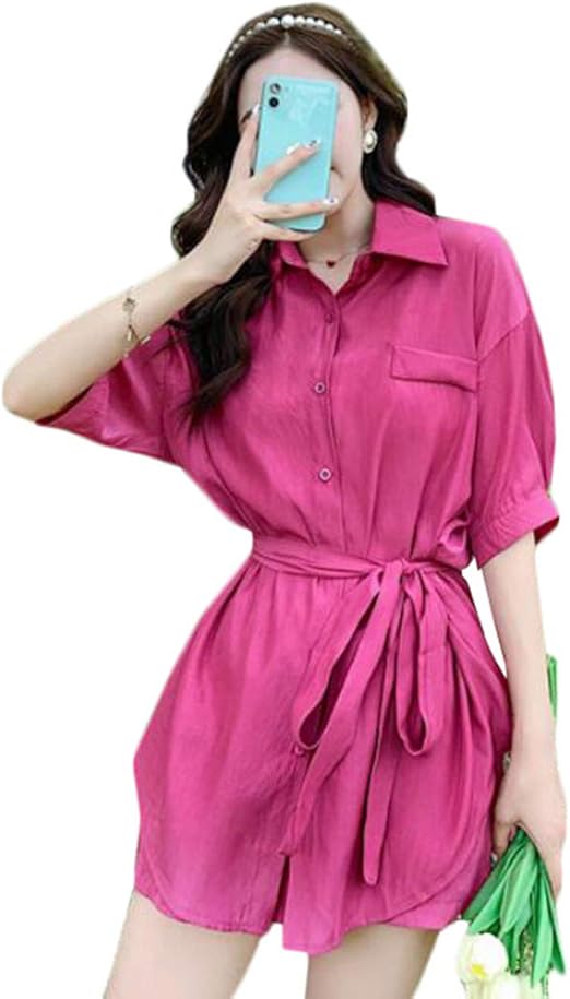 Amazon Gergeous夏服 レディース セットアップ トップス 半袖 シャツ ベルト付き おしゃれ ショートパンツ 上下セット 韓国ファッション ジャージ 可愛い ジャージ上下セット 通販 Amazon Gergeous夏服 レディース セットアップ トップス 半袖 シャツ ベルト付き おしゃれ ショートパンツ 上下セット 韓国ファッション ジャージ 可愛い ジャージ上下セット 通販