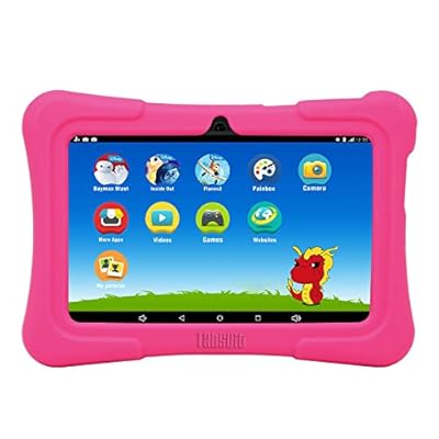 [Upgraded] Dragon Touch Y88X Plus Kids Tablet, 7 inch Display, Kidoz Pre-Installed with Disney Content (More Than $80 Value) (Android 7.1 OS)