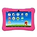 [Upgraded] Dragon Touch Y88X Plus Kids Tablet 7 inch Display Kidoz Pre-Installed with Disney Content (More Than $80 Value) (Android 7.1 OS) Pink