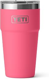 YETI Rambler 20 oz Stackable Cup with MagSlider Lid Tropical Pink view 2