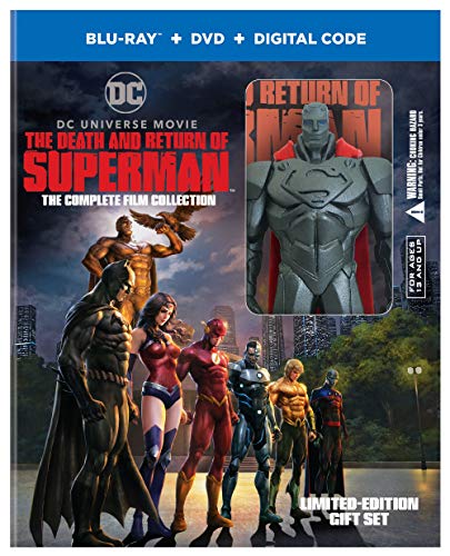 The Death and Return of Superman: The Complete Film Collection Giftset (Blu-ray/DVD/Digital) - //coolthings.us