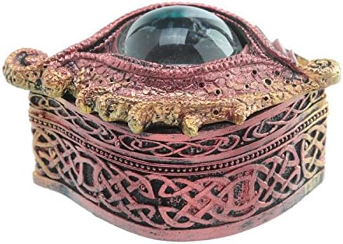 Dragon Caja gótica Ojos diámetro 9 cm y hateur 6 cm: Amazon.es: Hogar
