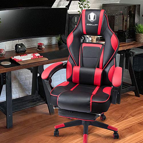 KILLABEE Massage Gaming Chair Racing Computer Desk Office Chair High