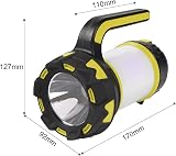 flintronic Rechargeable Camping Lantern 1000 Lumen 6 Modes 3600mAh Power Bank view 5