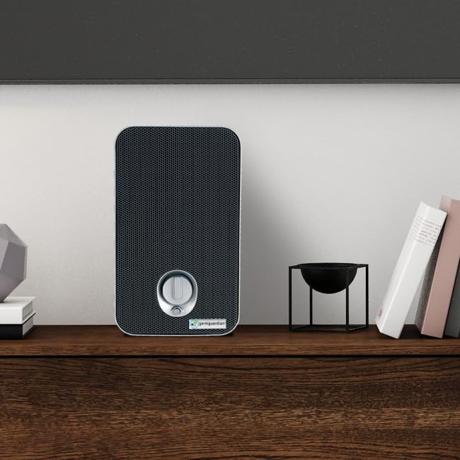 GermGuardian Air Purifier for Home with HEPA Filter, Removes 99.97% of Pollutants, Covers up to 375 Sq. Foot Room in 1 Hr, UV-C Light Helps Reduce Germs, Zero Ozone Verified, 11