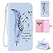 MOONESS J7 Case,Galaxy J7 Wallet Case Leather,Creative case PU Leather Wallet Flip Case, (TM)”[Stand Feature] [Card Slots] [Magnetic Closure] Case Cover for Samsung Galaxy J7 (Feather)
