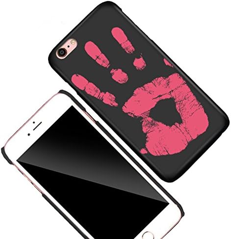 Thermal Sensor Phone Case for iPhone 6 Plus 6s Plus, Heat Induction Color Changing Holster, Ultra-thin Shockproof Hard PC Anti-scratch Cover, Protective Shell for Apple 6 plus 6s plus 5.5" inch Pink