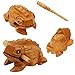 FUTUREPLUSX 3.5 inch Wood Frog Guiro Rasp Percussion