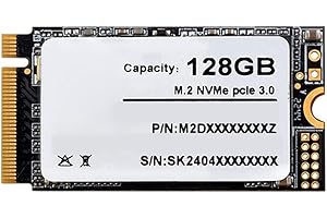 Vernijtrdy SK M2 NVME 2242 128GB High-Speed Solid State Drive 3D Flash Memory High-Speed Reading/Writing