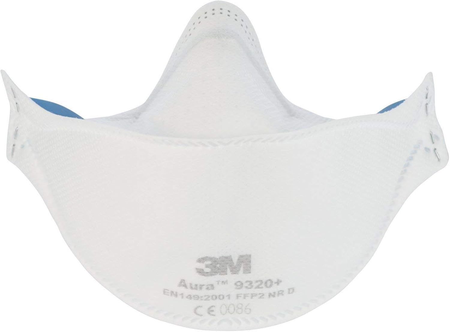 3M 9320 Foldable Dust/Mist Respirator, White - Image 3