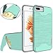 iPhone 7 Plus Case,Nakeey iPhone 7 Plus Stylish Hard Protective Case,Shockproof Full-Body Hard Back Protection Cover with Hybrid Bumper Stand Case for iPhone 7 Plus 5.5